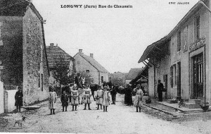 La rue du pont en 1910